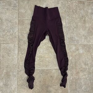 Athleta XXS Mesh me up‎ 7/8 tight Purple Summer 2020